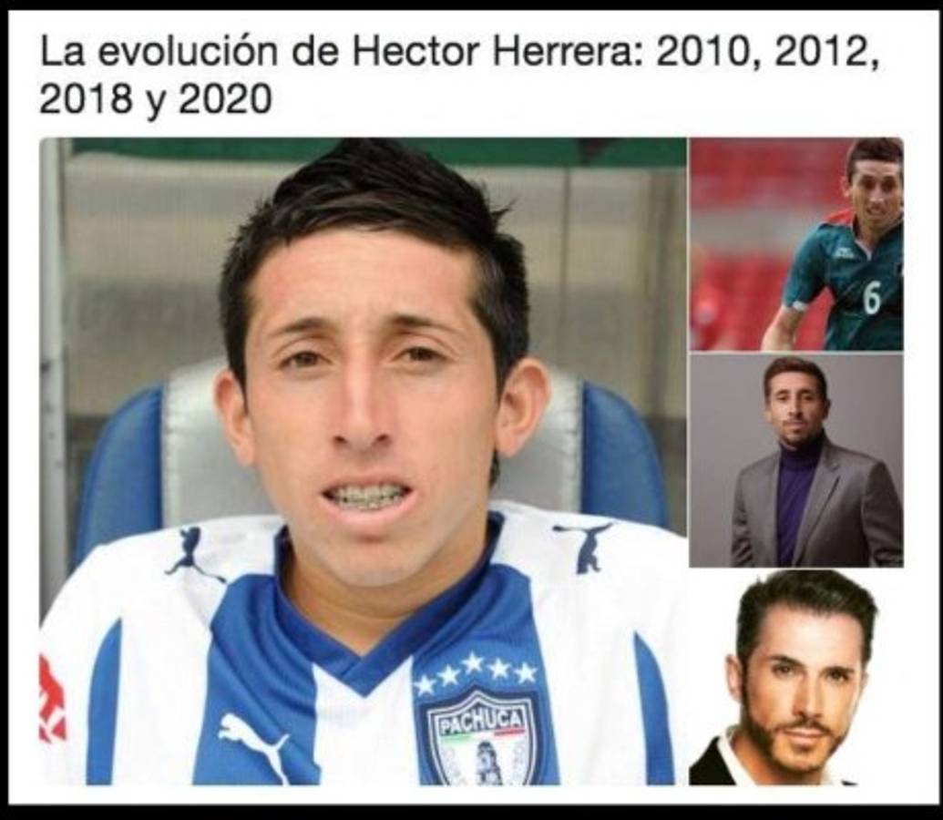 ¡Héctor Herrera es acribillado con memes tras sus cirugías plásticas!