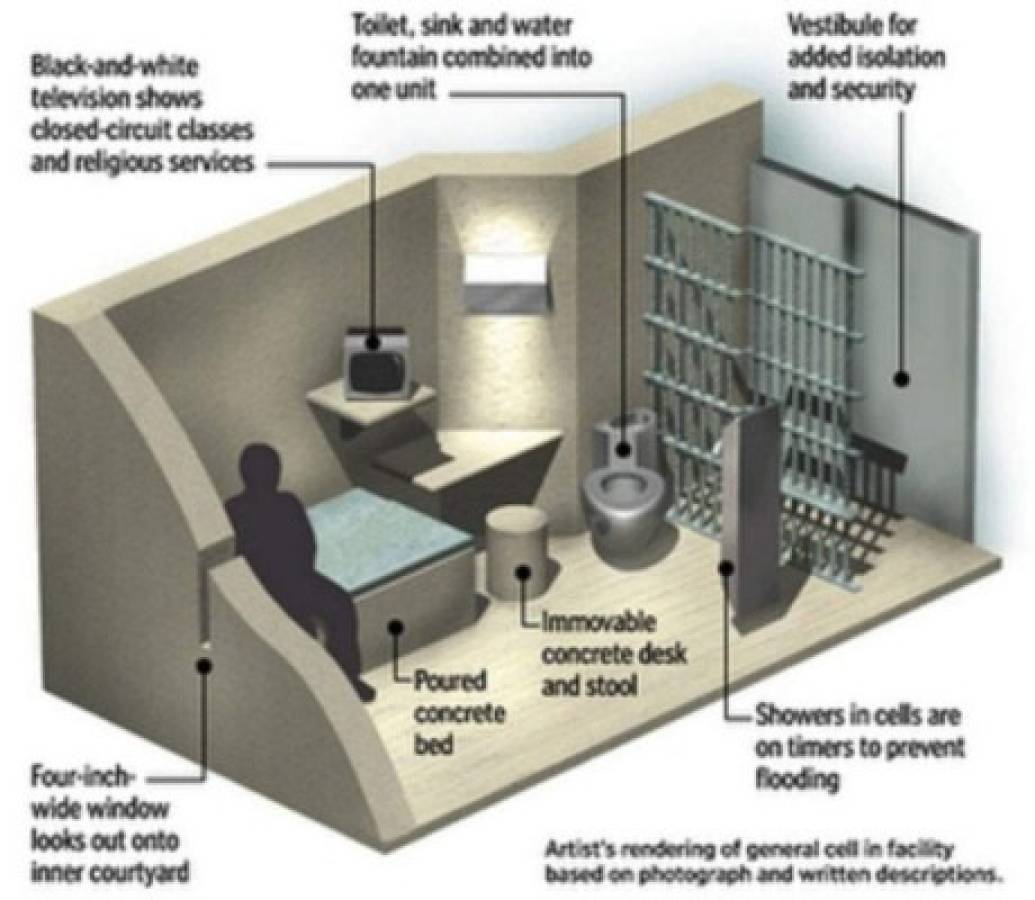 Supermax: Así es la cárcel donde 'El Chapo' Guzmán pasará el resto de su vida