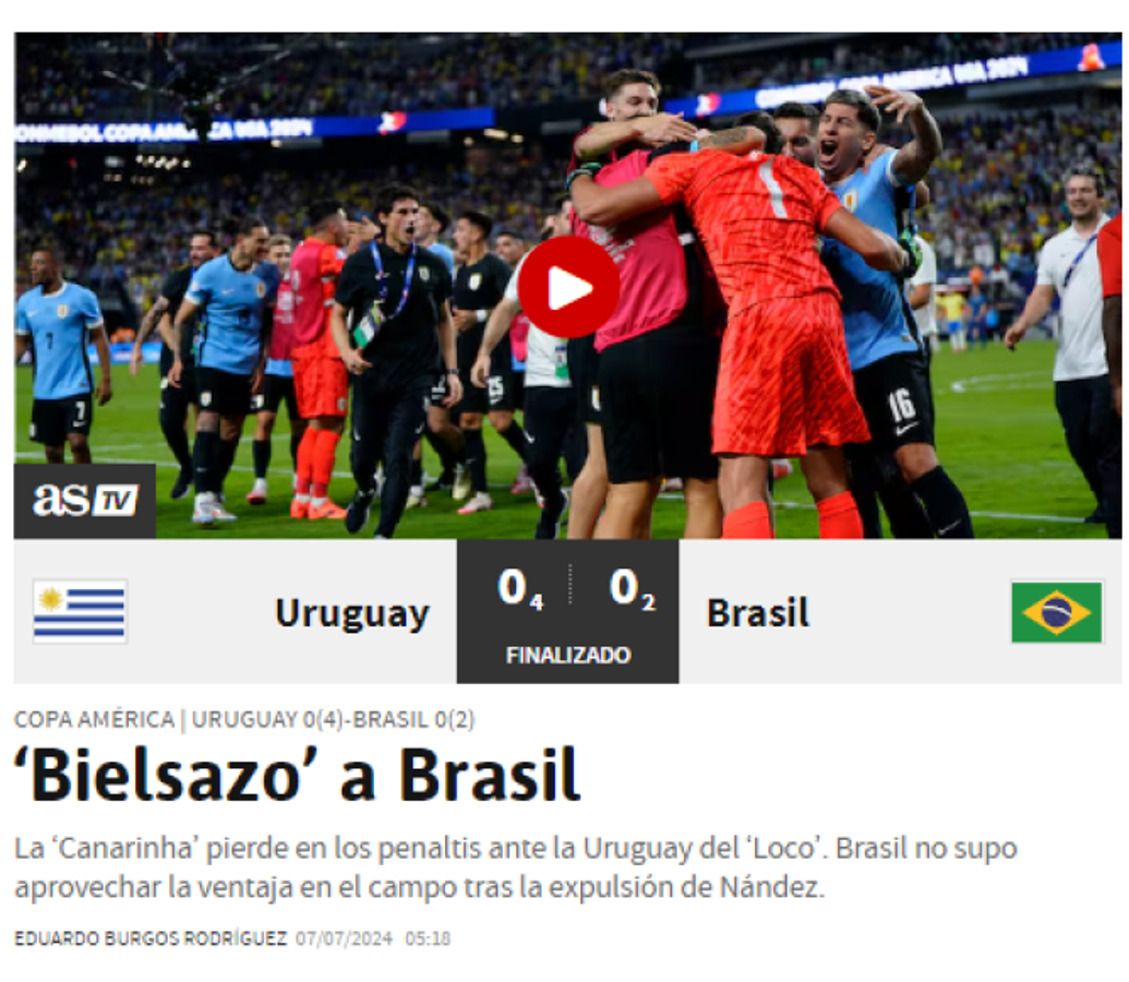 ”La peor Brasil de todos los tiempos”, “quítenle el 10 a Rodrygo”: duras críticas tras eliminación de Copa América