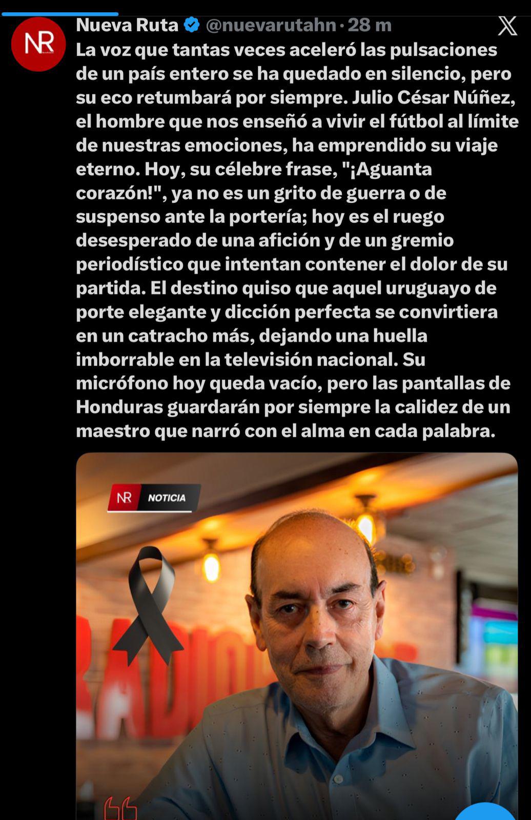 Rely y Rafa Villeda se quiebran: así reaccionan a la muerte de Julio César Núñez