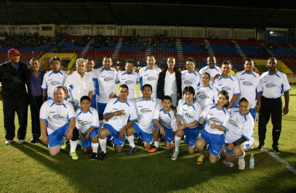 Solidaridad con Enrique Reneau en el 'Ceiba Gol 2014'  