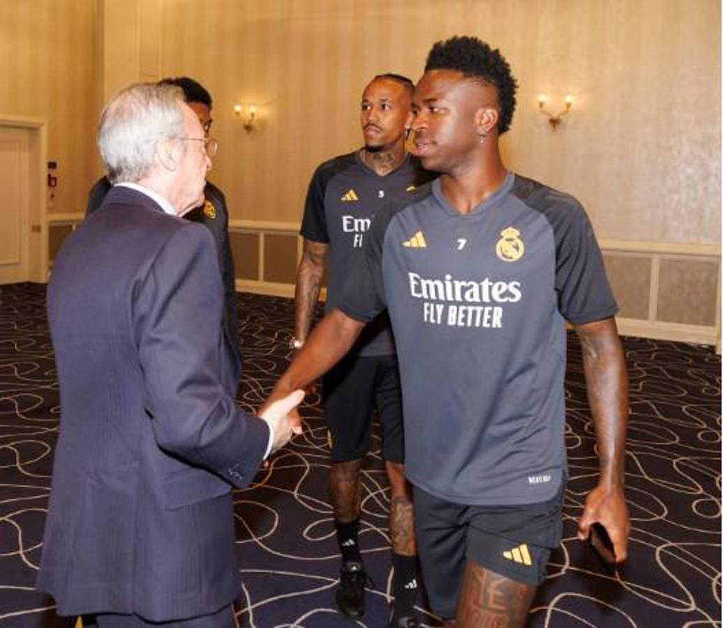 Bayern Munich-Ral Madrid: El ambiente de Champions de los aficionados en Alemania y Florentino Pérez visitó a su equipo