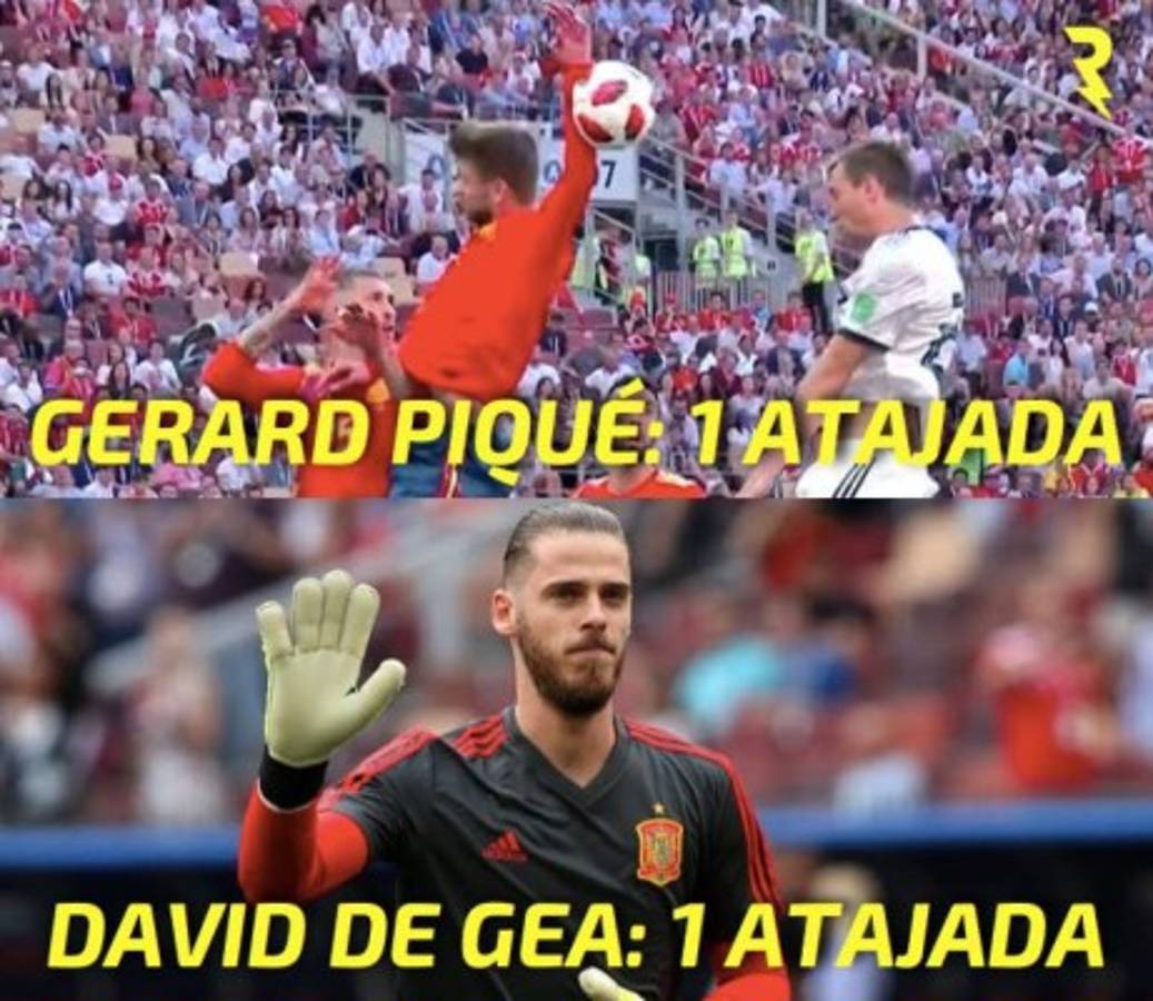 ¡No perdonan! Piqué protagoniza los memes tras la eliminación de España