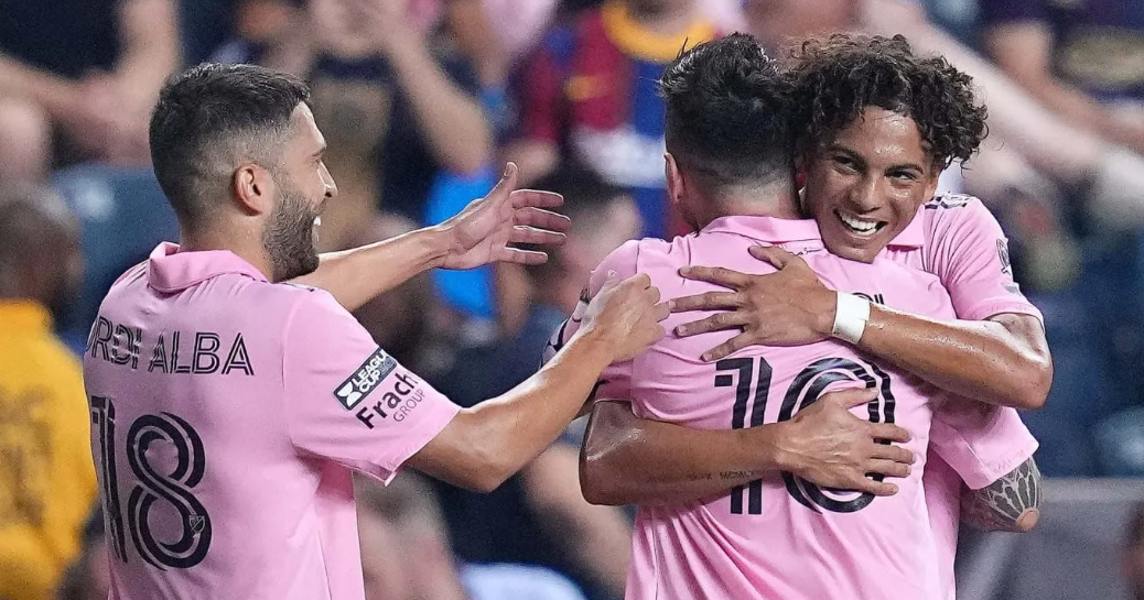 David Ruiz comparte vestidor en el Inter Miami con Messi, Jordi Alba y Sergio Busquets.