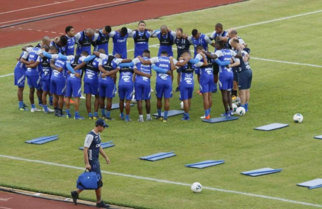 Copa Oro: Motivación a tope en la Selección de Honduras antes de viajar a Jamaica