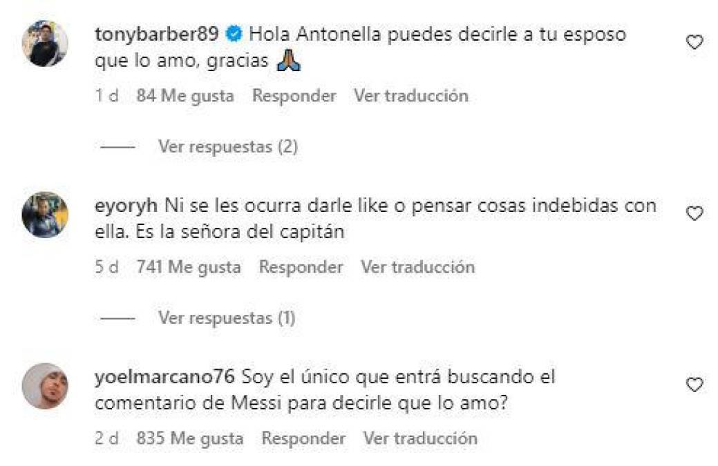 La respuesta que dan los fanáticos de Messi a las últimas fotos de Antonela ¿Es la mujer más respetada del mundo?