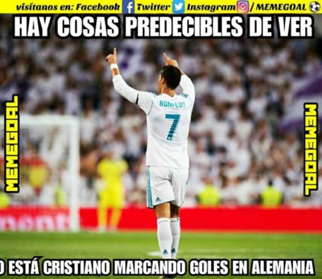 Los memes no perdonan a Ramos y CR7 en el triunfo del Real Madrid ante el Dortmund