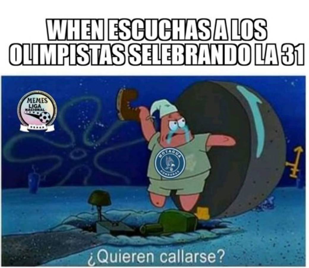 Memes: Olimpia se corona campeonísimo y Motagua es azotado con burlas en redes    