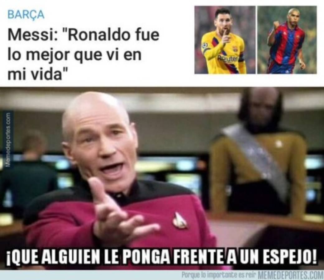 Messi, protagonista de los memes tras la goleada del Barcelona al Valladolid