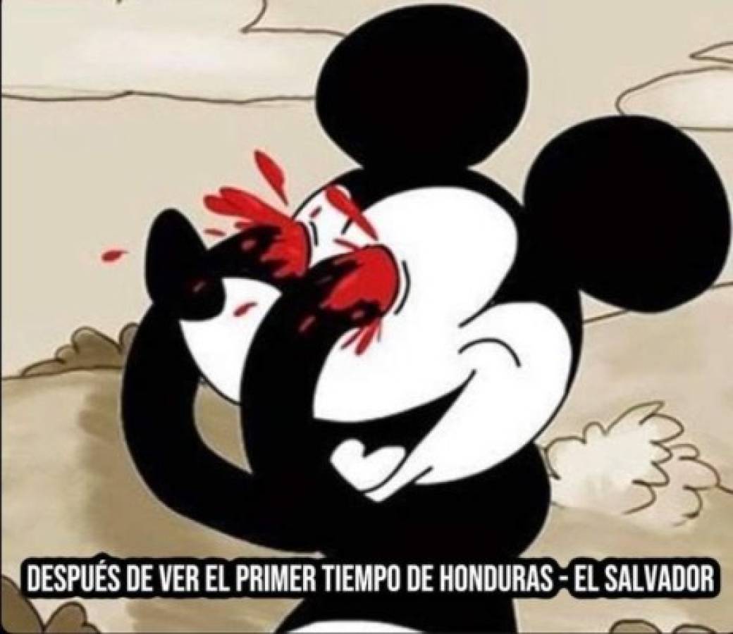 Honduras empató contra El Salvador y no se salvan de los memes; burlas también para México