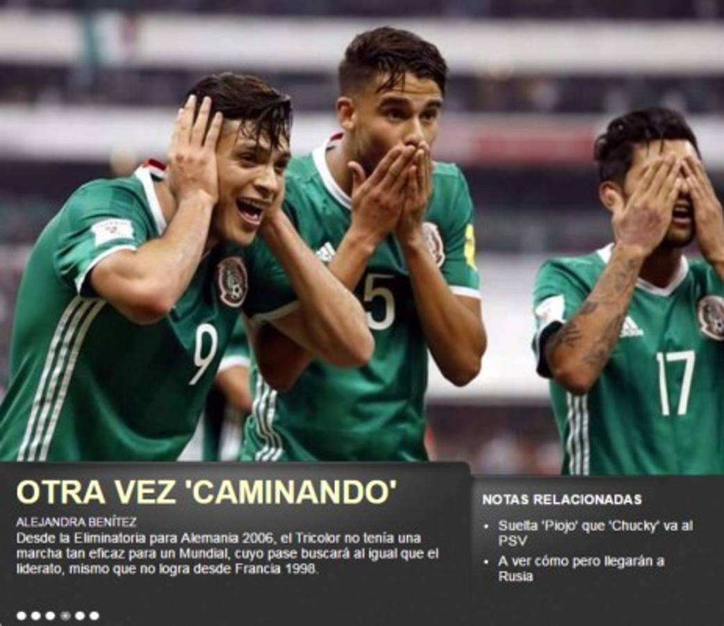Así amaneció prensa mexicana luego de triunfo ante Honduras en el Azteca