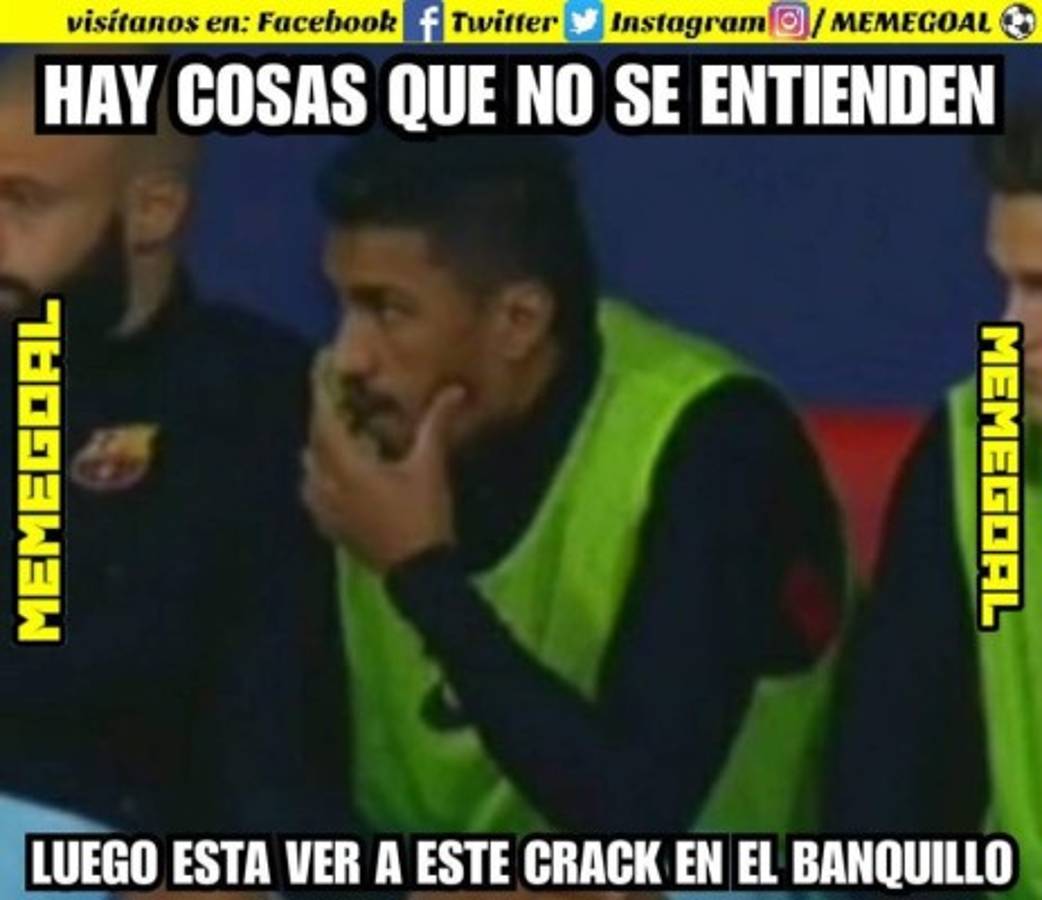 Los terribles memes del empate agónico del Barcelona ante el Atlético