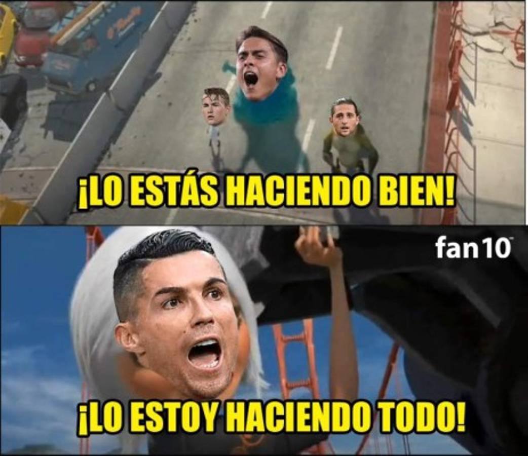 Humillado Cristiano Ronaldo: La Juventus y CR7, burlados con pesados memes