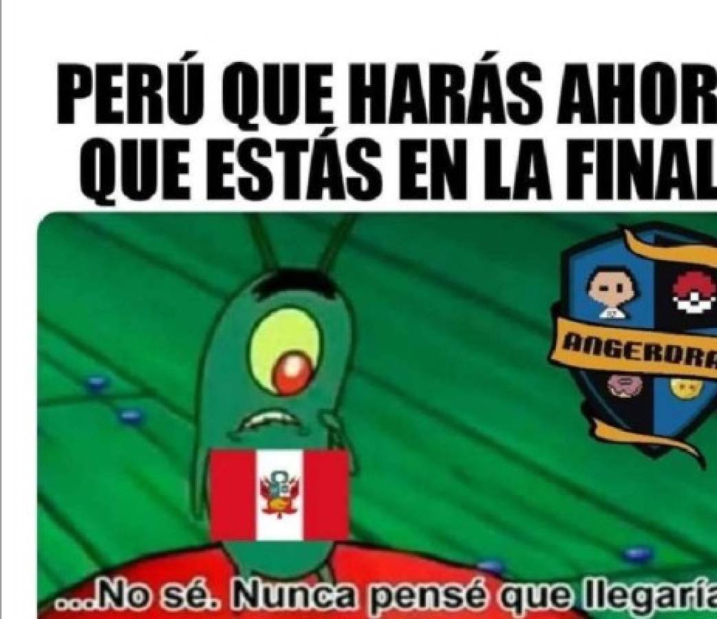 Los memes que calientan la final de la Copa América entre Brasil y Perú