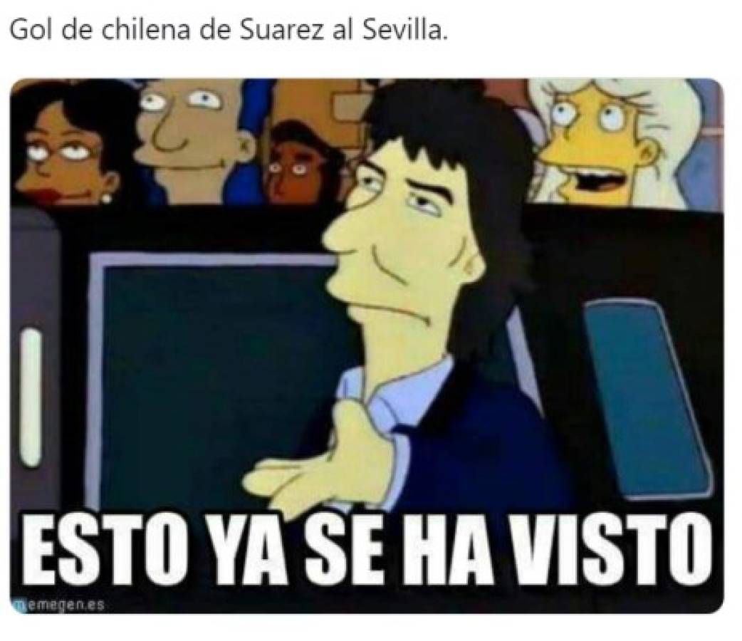 Messi, la chilena de Suárez y los divertidos memes del Barcelona-Sevilla