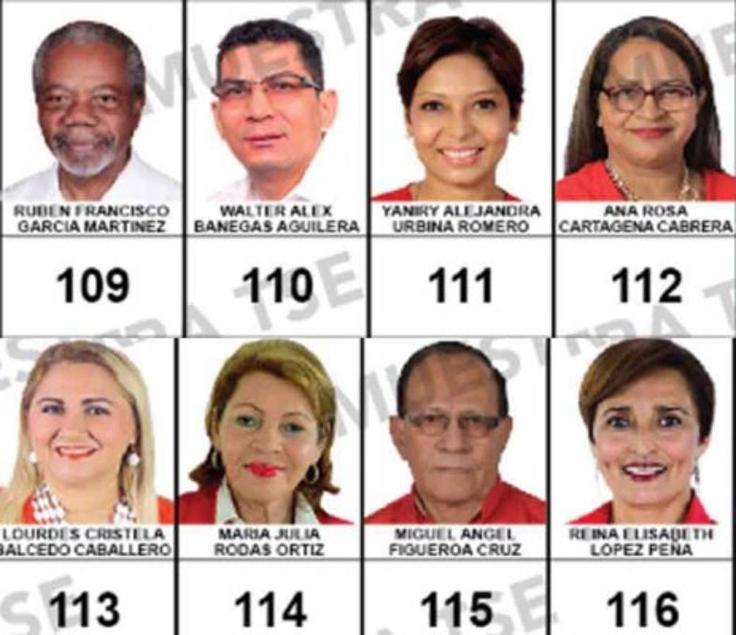 Especial elecciones Honduras 2017: Los candidatos a diputados por Cortés