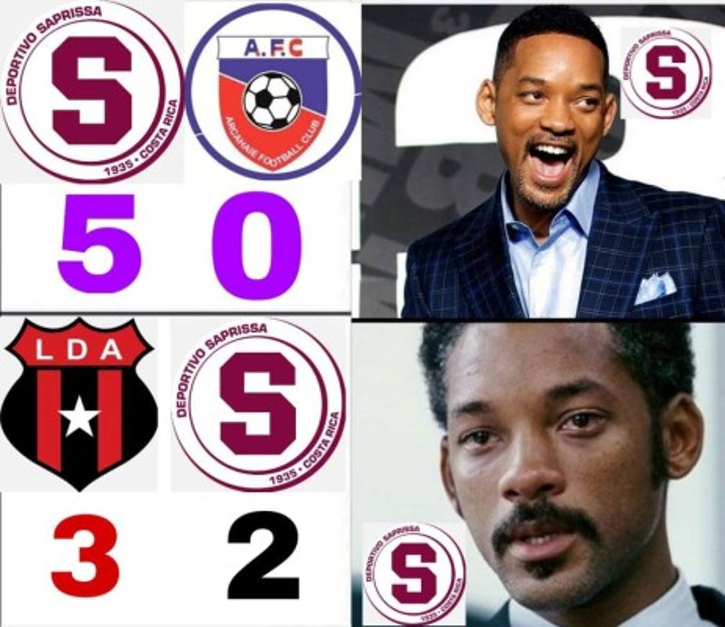 ¡Hijos internacionales! Los memes que revientan a Saprissa tras perder ante Alajuelense la Liga Concacaf