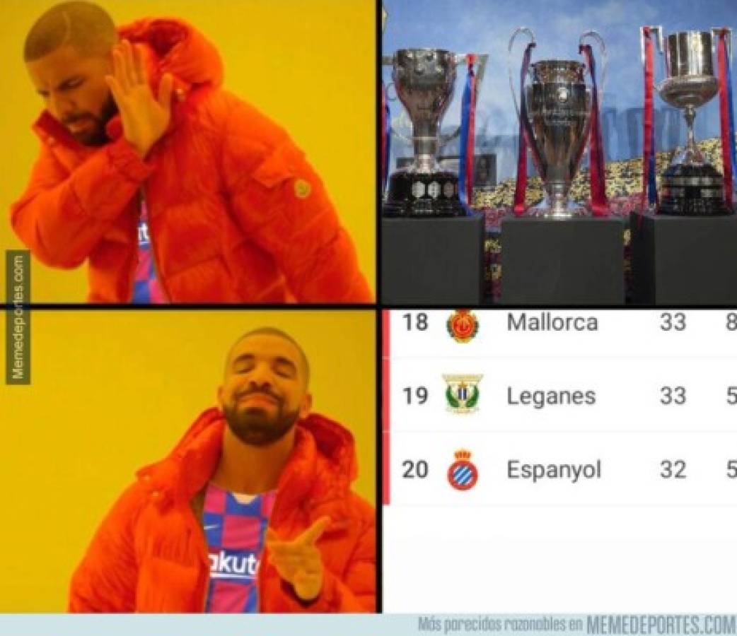 Los crueles memes de la victoria del Real Madrid ante el Getafe donde se burlan del Barcelona