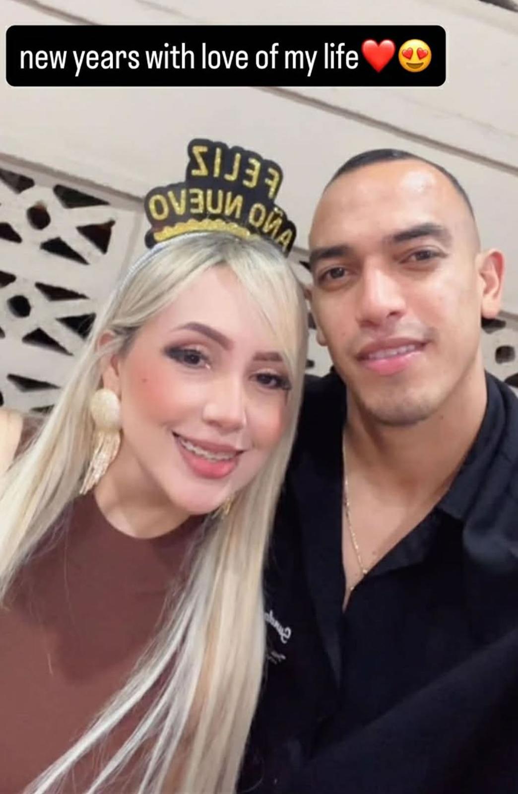 La esposa de Emilio, deslumbrante: Así recibieron el 2026 las parejas del fútbol hondureño, ¿y Quioto con quién salió?