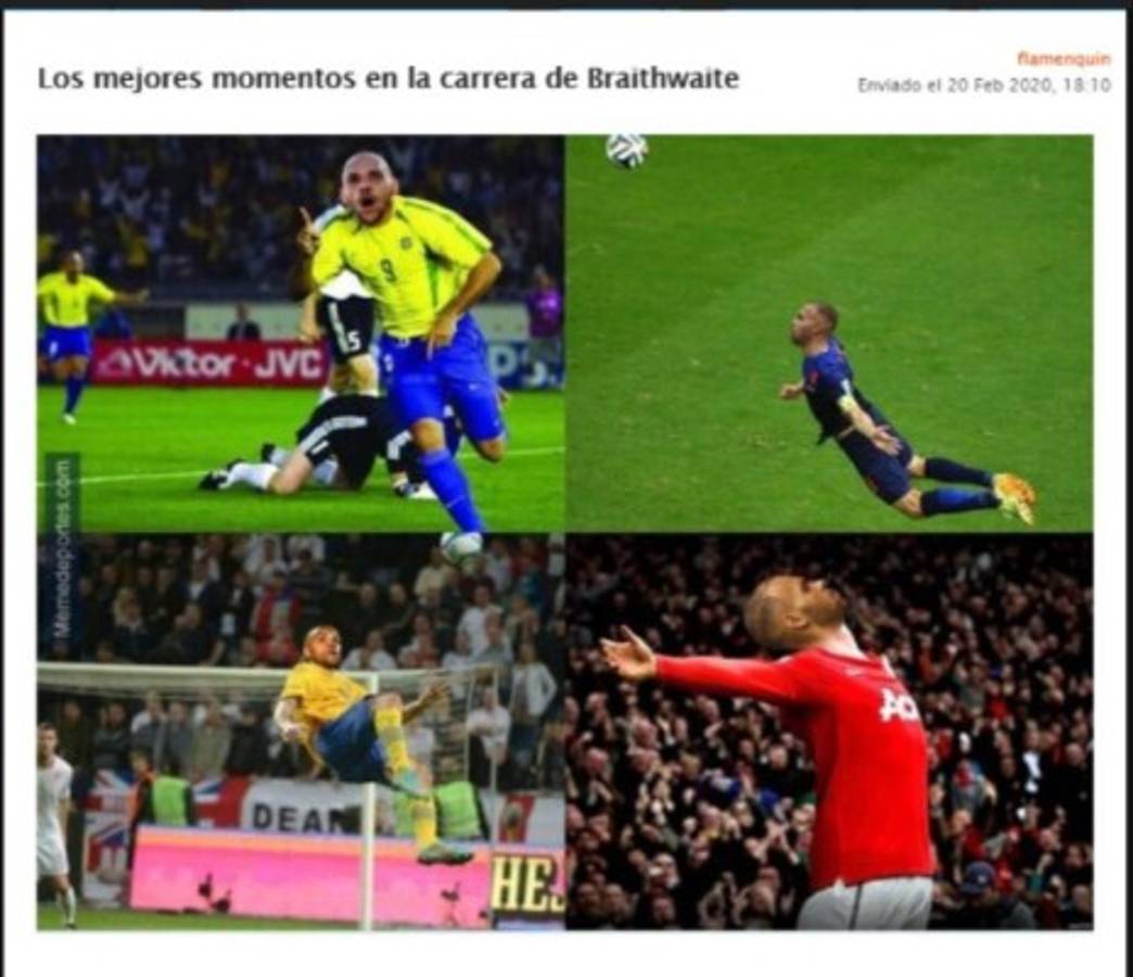Barcelona: Los crueles memes sobre el polémico fichaje de Braithwaite