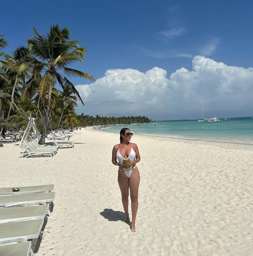 Así es la bella Anabel García, esposa del goleador de la selección de Colombia en la Copa América 2024