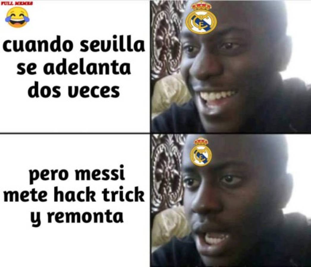 Los despiadados memes del triunfo del Barcelona ante Sevilla con Messi de protagonista