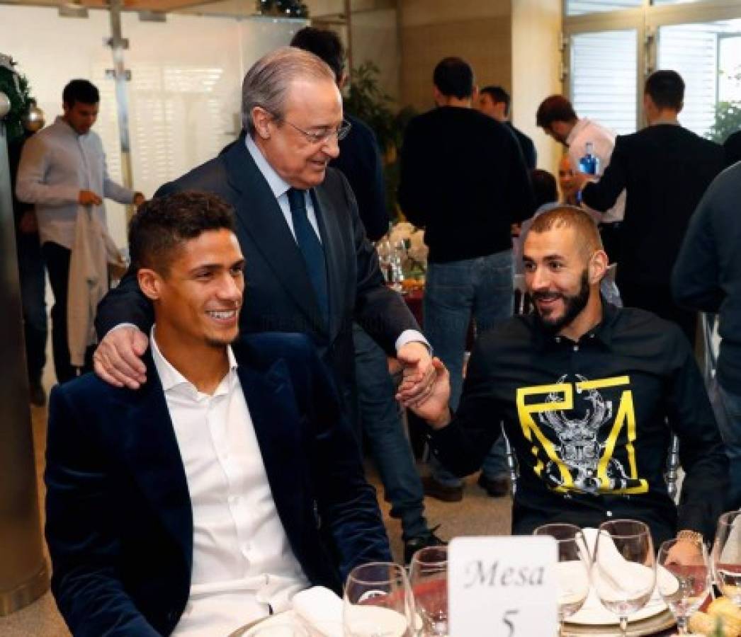 ¿Y Keylor Navas? La cena navideña del Real Madrid con las plantillas de fútbol y baloncesto