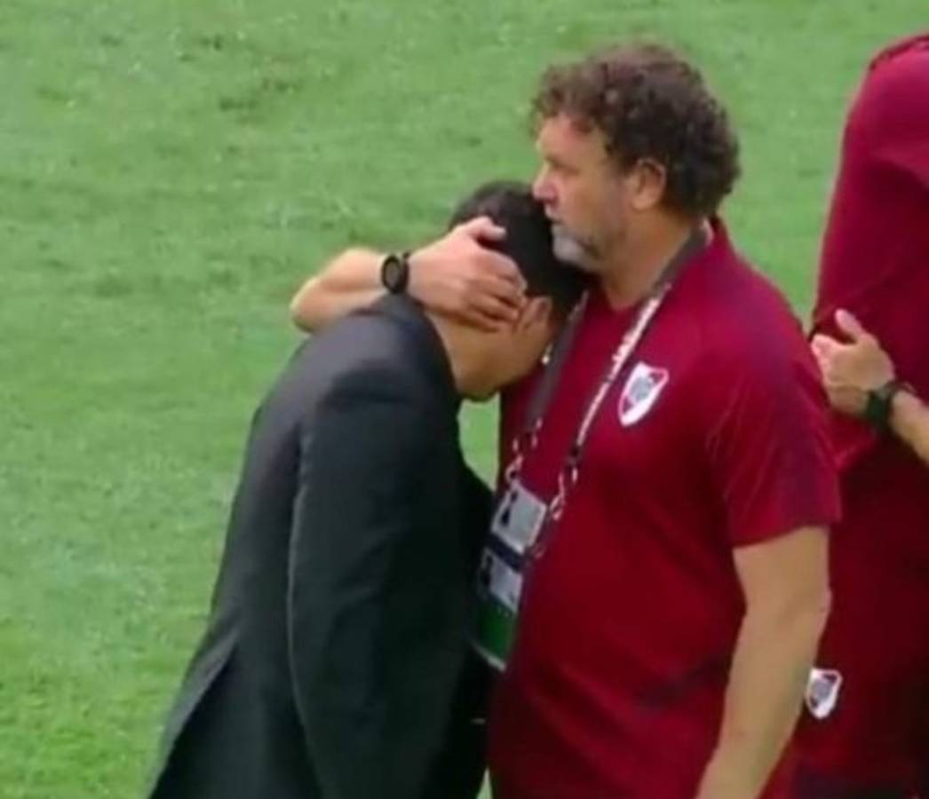 Marcelo Gallardo rompe a llorar tras perder la final de la Copa Libertadores ante Flamengo