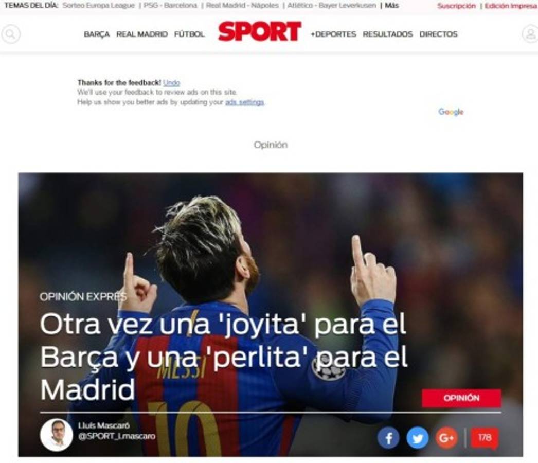 Prensa sobre la Champions: Hueso duro para el Barça, perla para Madrid