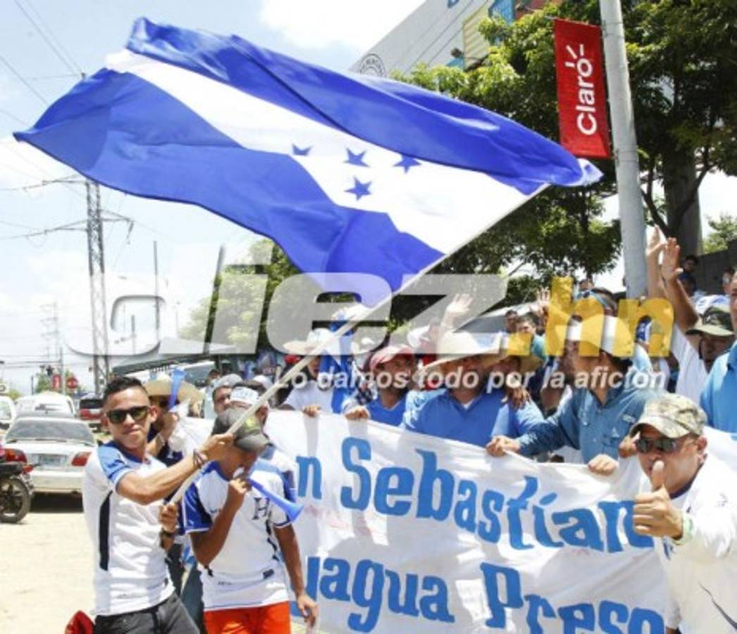 San Pedro Sula vibra previo al Honduras-Estados Unidos en el Olímpico