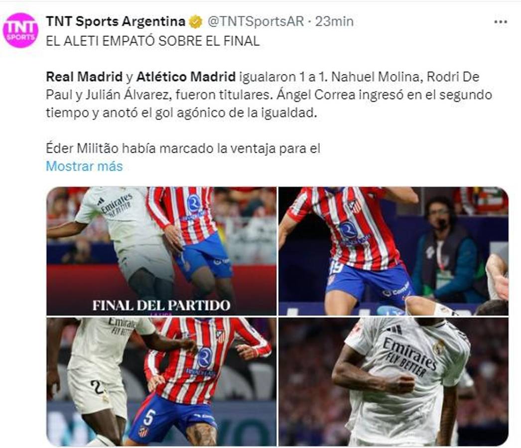 Lo que dice la prensa mundial sobre el polémico Real Madrid vs Atlético: “Escándalo y el derbi de los mecheros”
