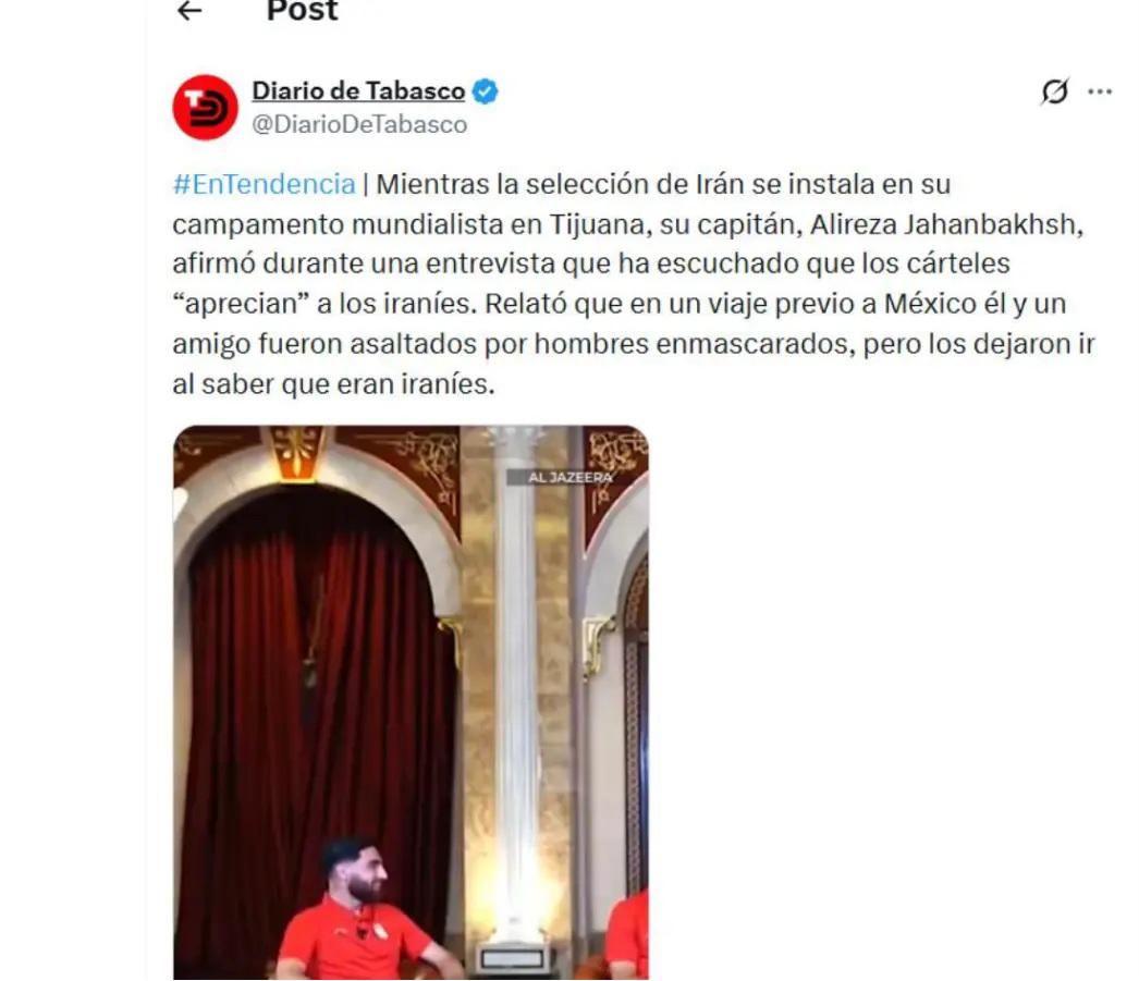 Fue retenido por un cartel mexicano en pleno Mundial 2026: Sus caras...