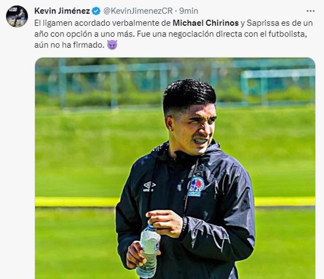 La prensa reacciona al fichaje de Michaell Chirinos por el Saprissa ¿Qué dicen en Costa Rica? Alucinan con uno de sus golazos