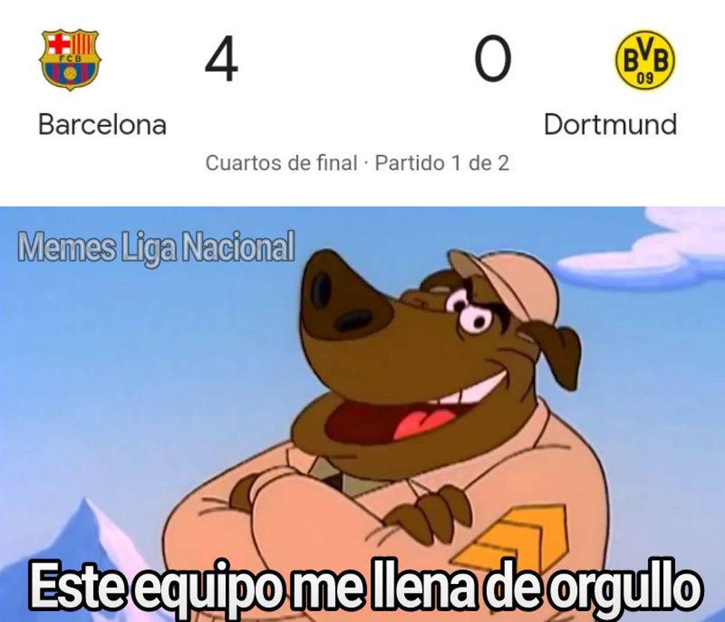 Los memes que dejó la goleada del Barcelona ante Dortmund en Champions: ¡burlas al Real Madrid!