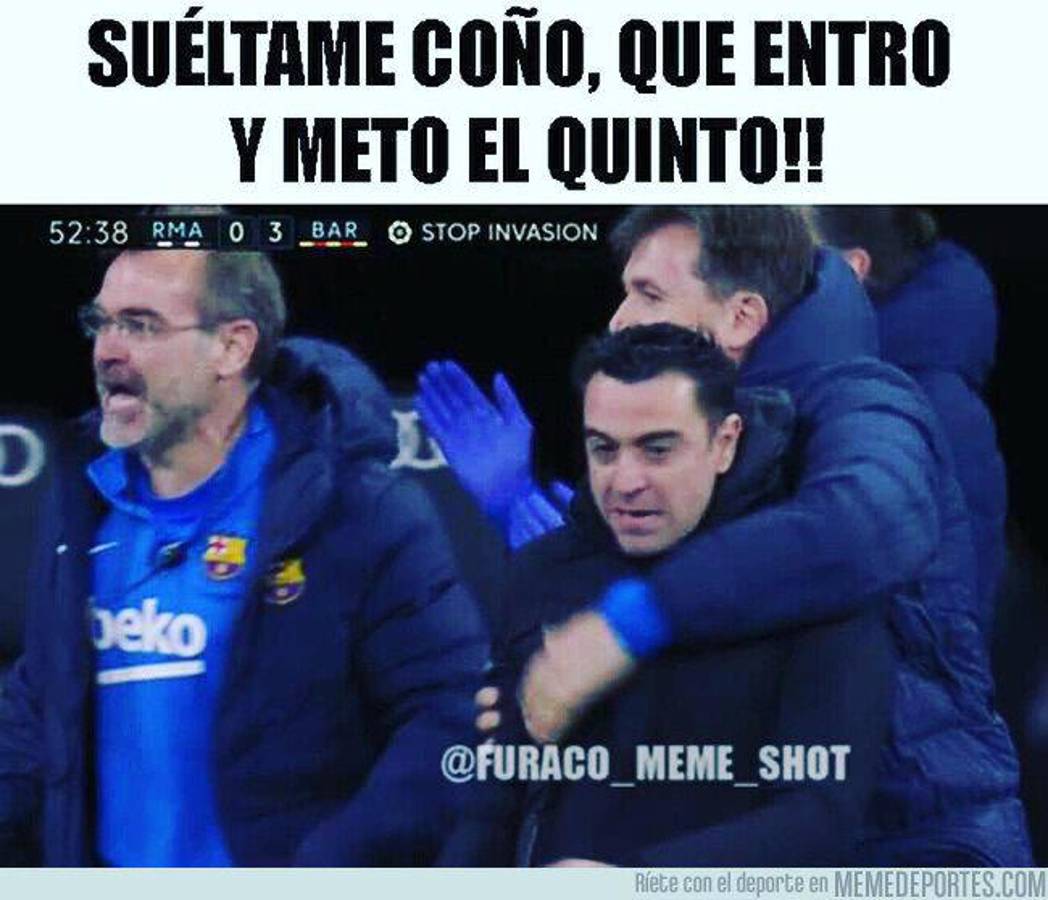 De ser el patio de Messi al de Xavi: Los nuevos y jocosos memes tras la humillación del Barcelona al Real Madrid