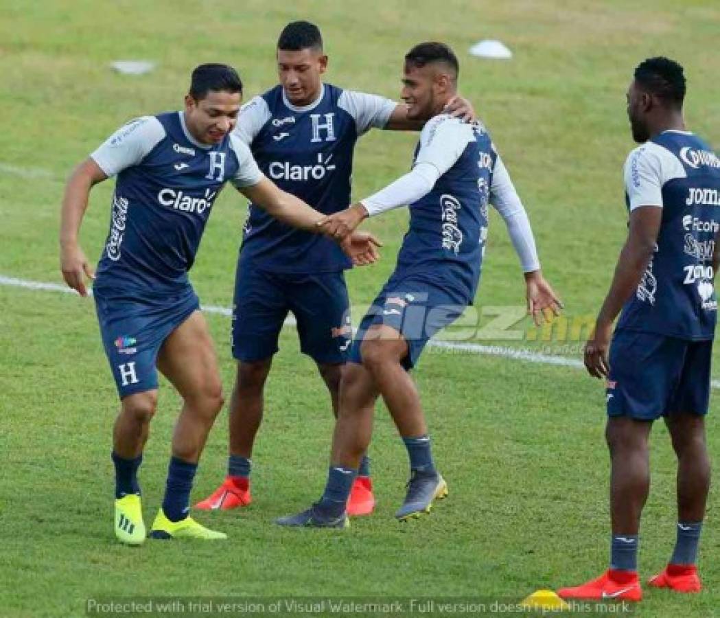 FOTOS: Los detalles más íntimos de la práctica en la Selección de Honduras