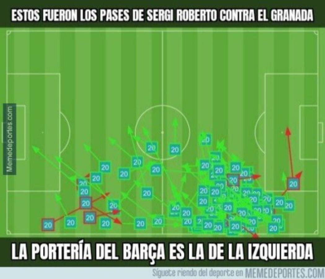 Los nuevos memes que hacen pedazos a Barcelona y Messi por perder la oportunidad de ser líder ante Granada