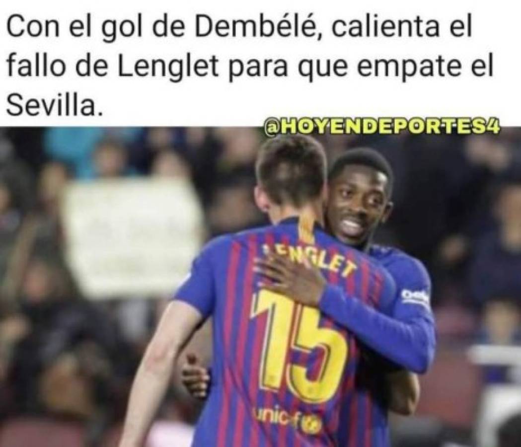 Memes: Messi es protagonista de las burlas tras el triunfazo del Barcelona ante Sevilla en España