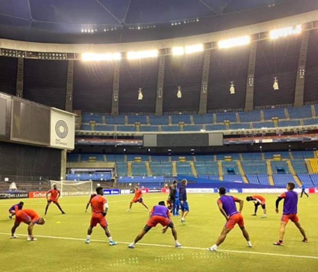 Fotos: Olimpia ultimó detalles para la batalla ante Montreal Impact en Canadá