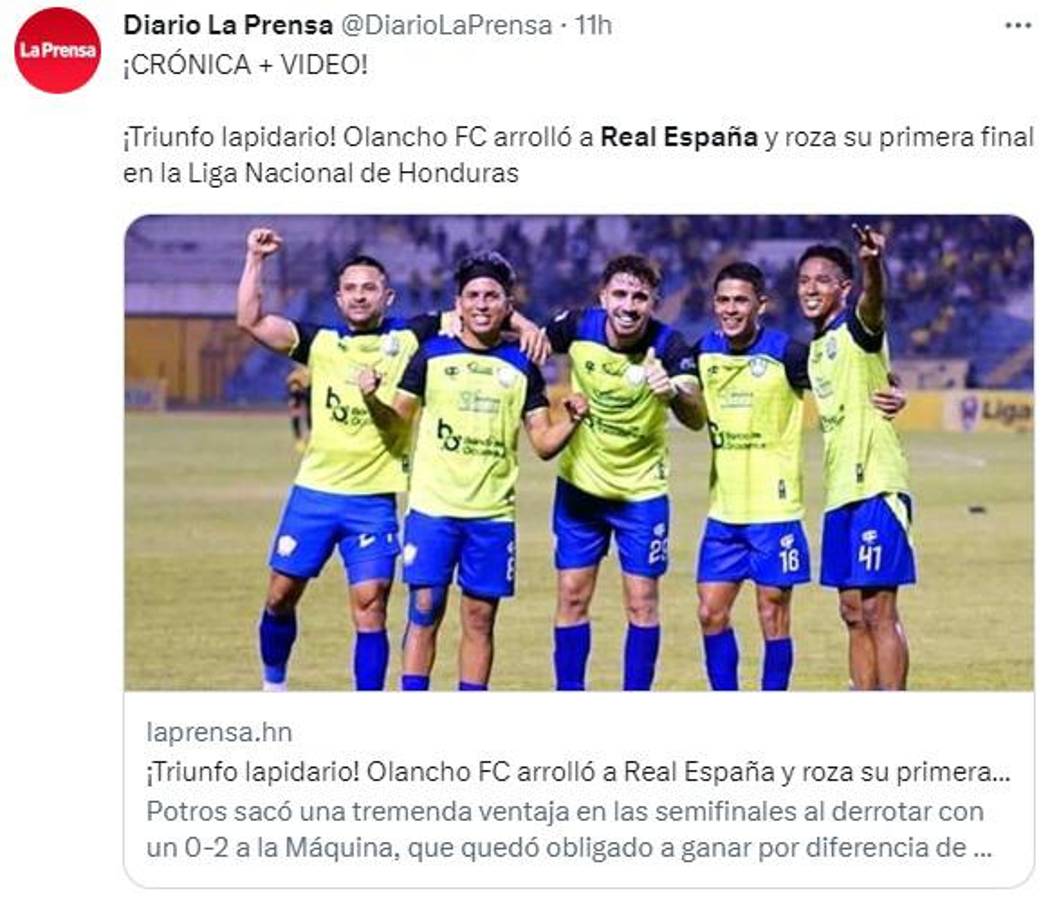 Lo que dicen los periodistas y medios deportivos sobre la casi eliminación de Real España: “El proceso seguirá”