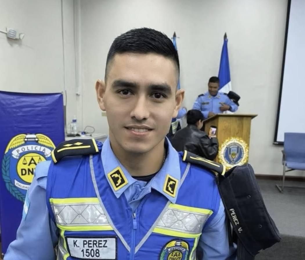¿Quién era Kevin Pérez, el héroe policial que perdió la vida ahogado al intentar rescatar niños en San Pedro Sula?