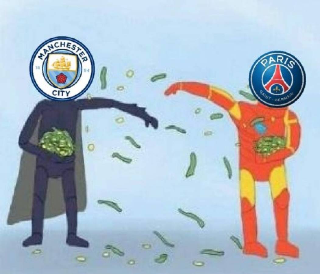 Los memes destrozan a Keylor Navas y Neymar tras la derrota del PSG ante el Manchester City