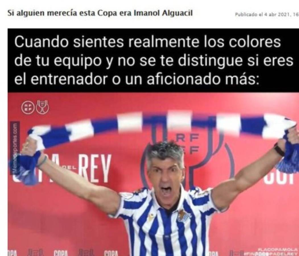 Real Sociedad ganó la Copa del Rey y se desataron las burlas con los memes tras años sin títulos