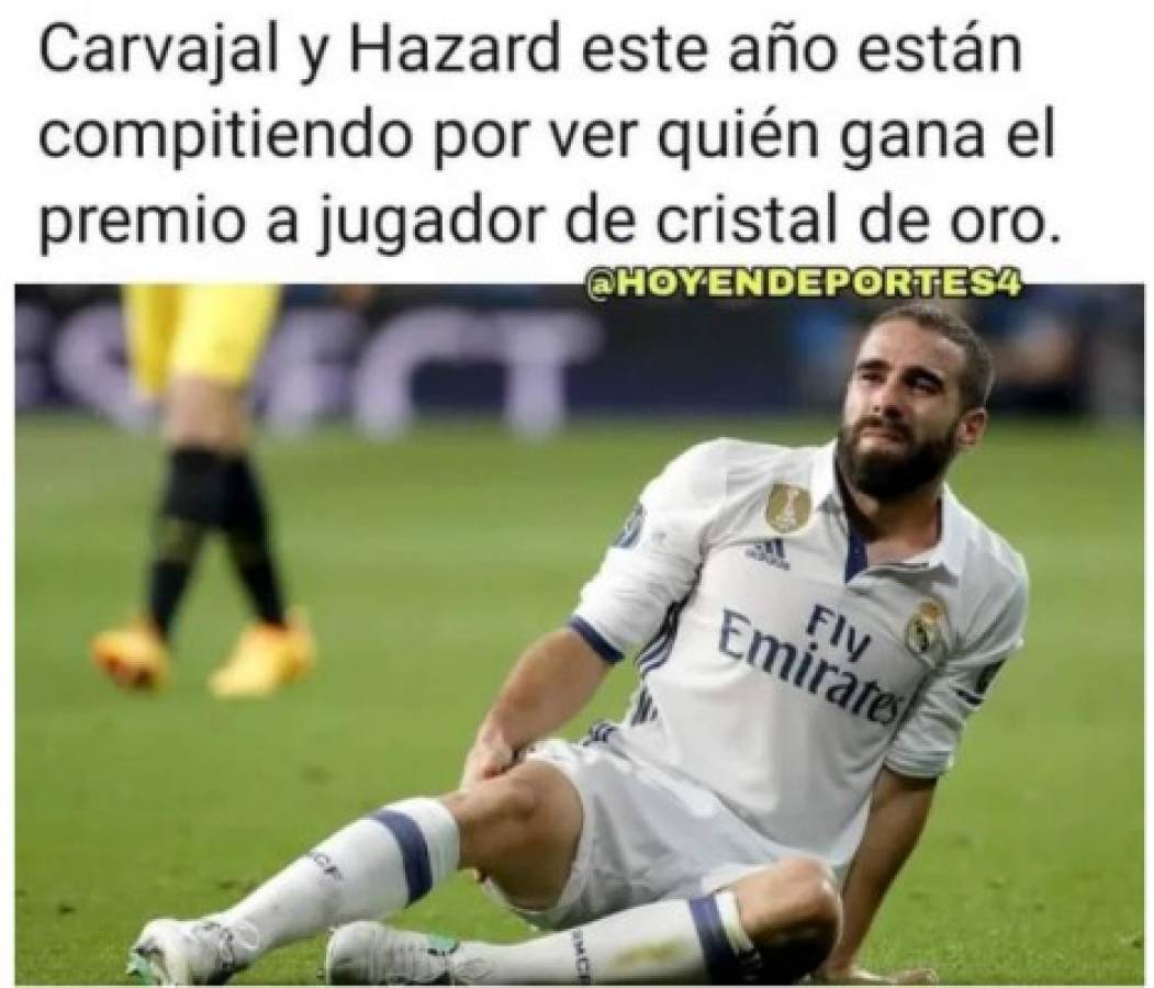 Más lesionados: Los crueles memes que dejó el triunfo del Real Madrid frente al Valencia