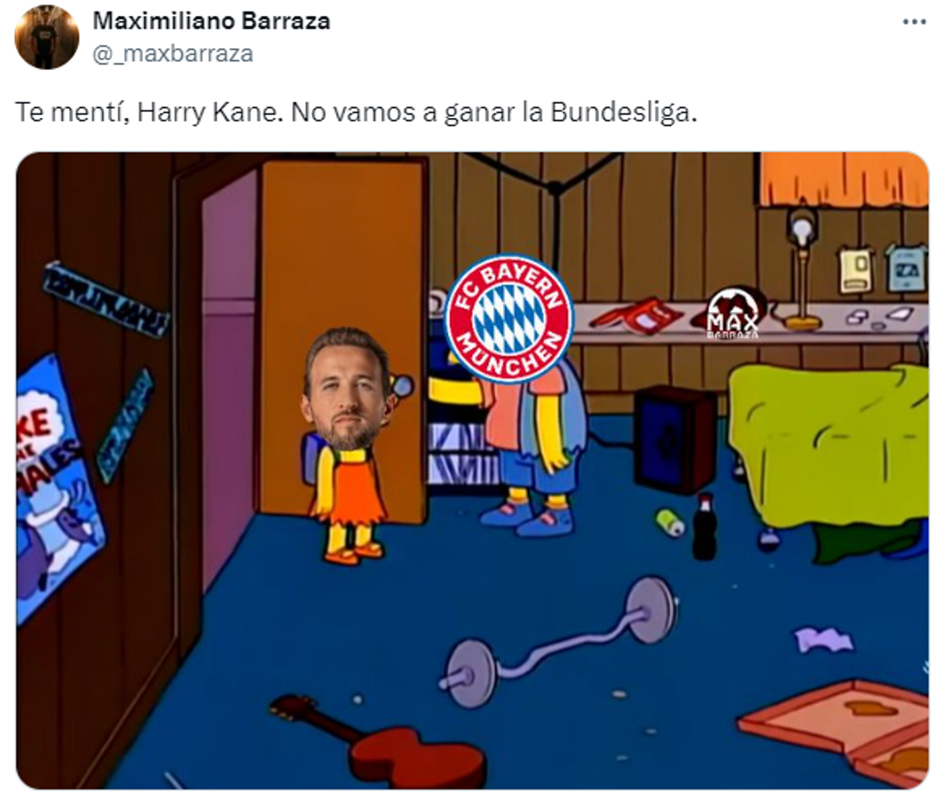La maldición de Harry Kane: memes lo destruyen tras título del Leverkusen en la Bundesliga
