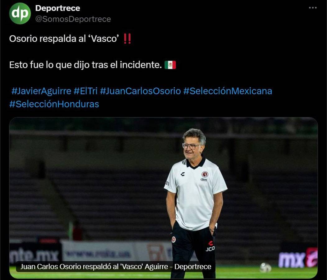 Vasco Aguirre está en polémica, Chino Huerta recibe dardo y la Selección Mexicana saca la calculadora frente a Honduras: dice la prensa azteca