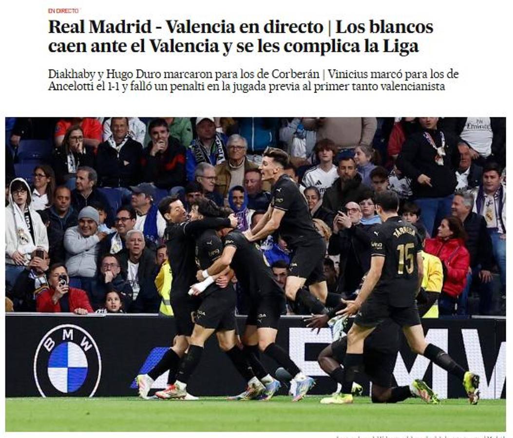 Adiós a LaLiga; ni con ayuda del VAR: prensa reacciona tras la dolorosa caída del Real Madrid en el Bernabéu