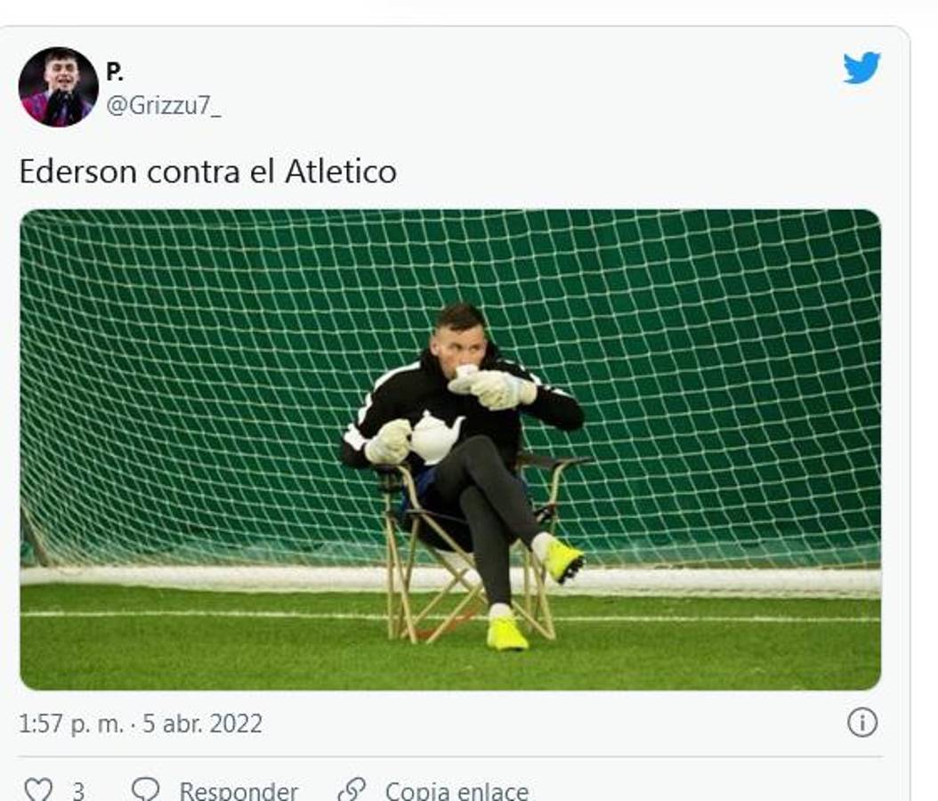 Los memes destrozan a Simeone y al Atlético por jugar metido atrás ante el Manchester City en Champions