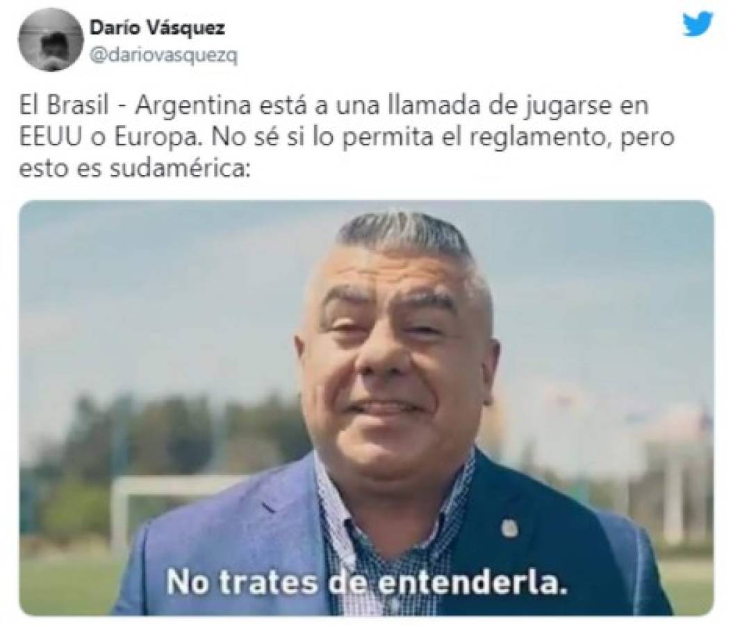 Brasil-Argentina se suspendió y los memes hacen pedazos a Messi, Neymar y Dibu Martínez