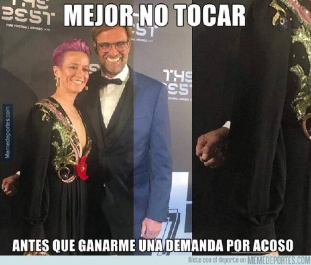 Los otros memes que no has visto de los Premios The Best donde destrozan a Messi